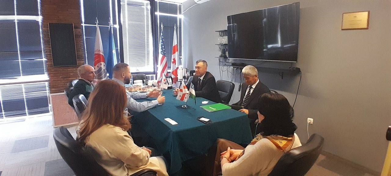 A delegation of Uzbekistan State World Languages University visited one of Georgia’s leading private higher education institutions — the University of Georgia