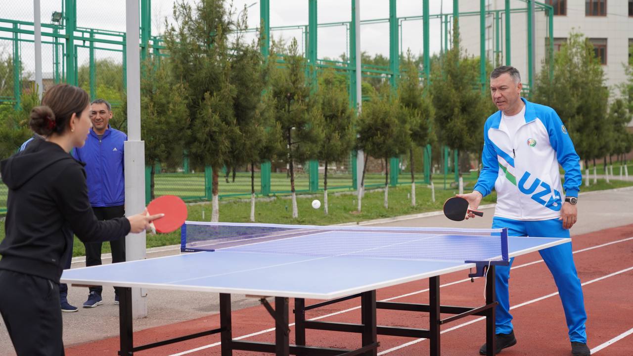 Friday has been designated as Sports Day at Uzbekistan State World Languages University