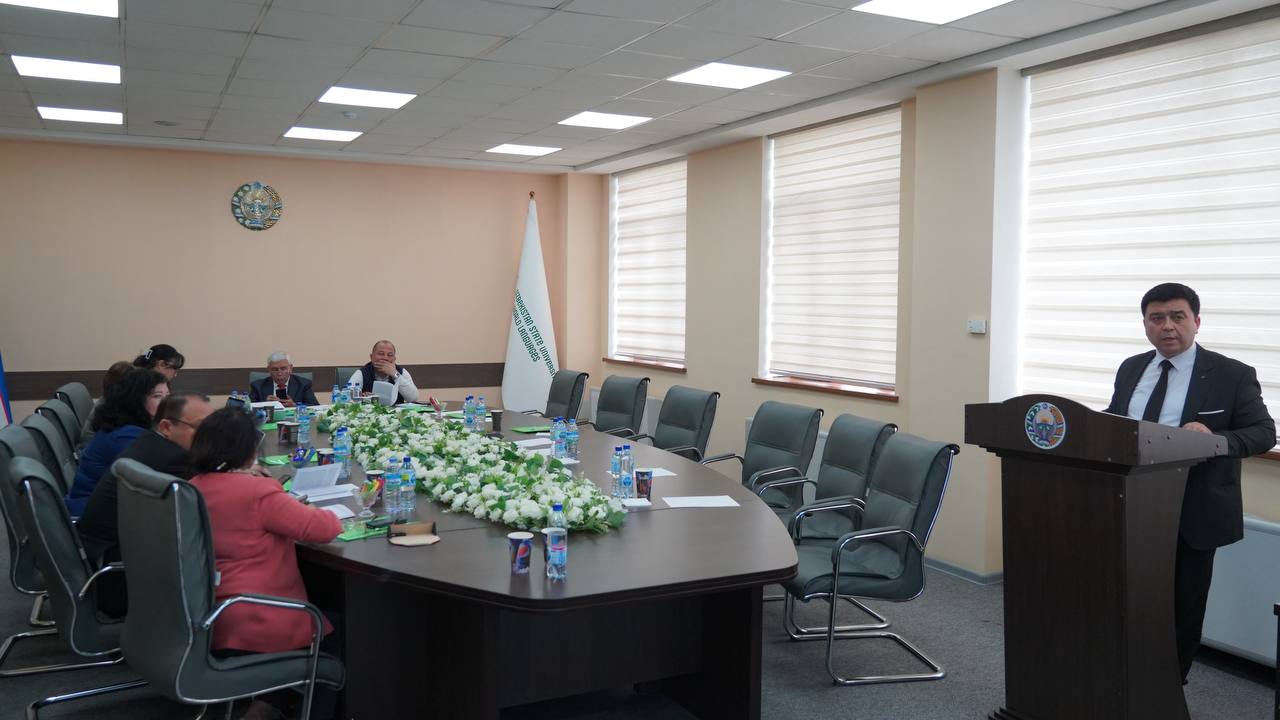 Dissertation discussion held at Uzbekistan State World Languages University